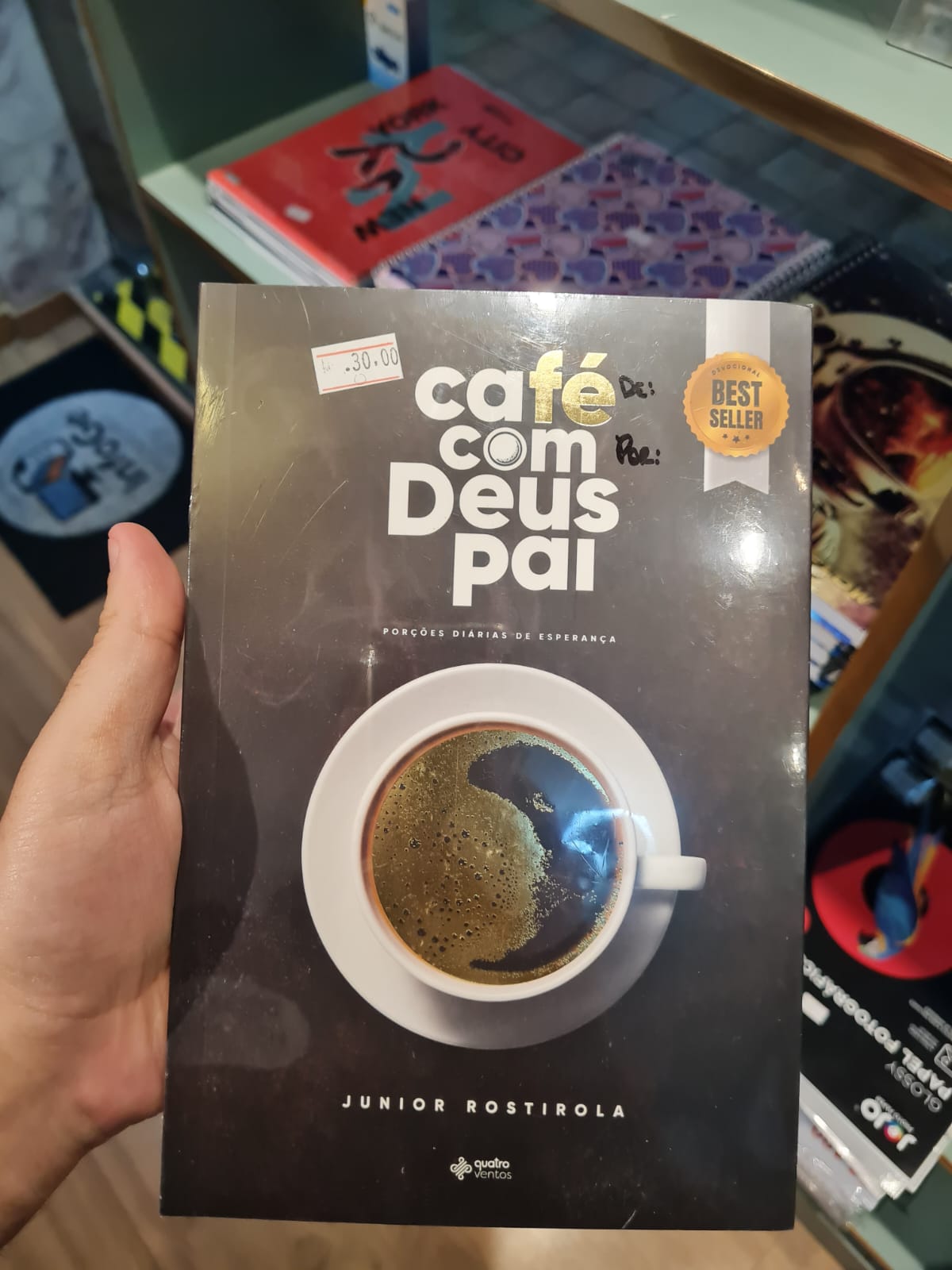 Caderno Café com Deus Pai 2024